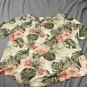 A see through shirt that you can go to the beach it’s comfortable and cute